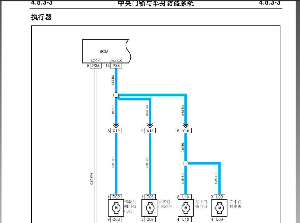2010年欧诺防盗线路