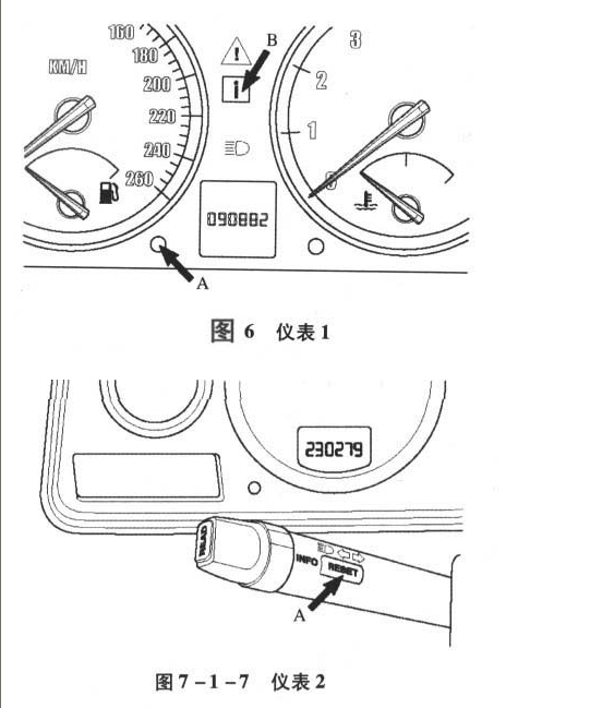 2007-2011年沃尔沃S80保养灯贵图1