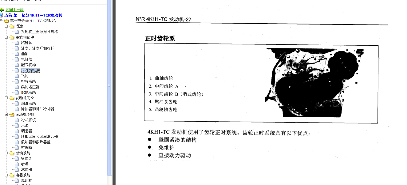 05年庆铃600p发动机正时