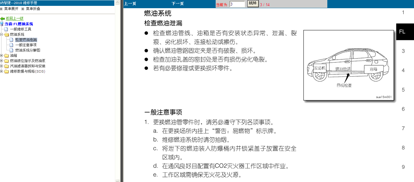 2011年东风裕隆纳智捷燃油系统