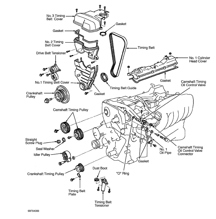 2000年凌志GS300发动机正时