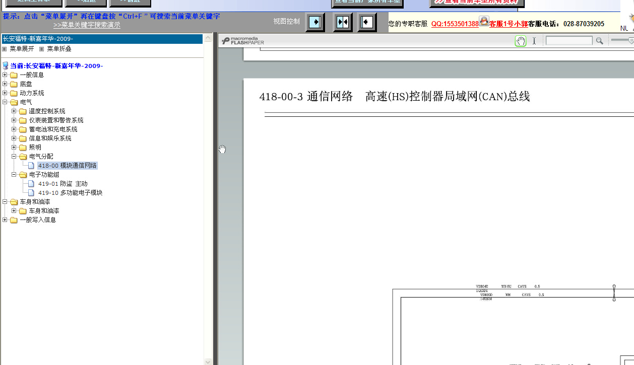 2011年福特嘉年华线路