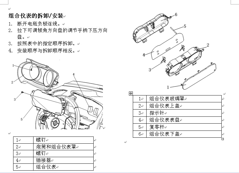 13年海马7仪表维修资料
