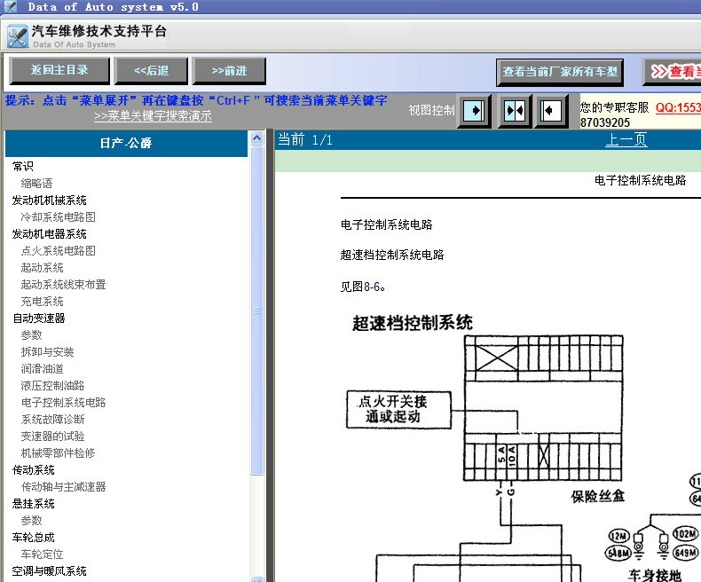 94年公爵变速器电路