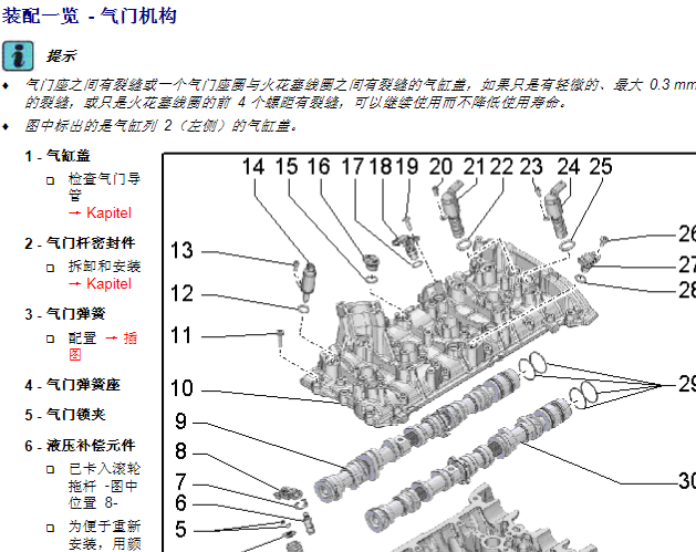 13年奥迪A8 CEU发动机维修