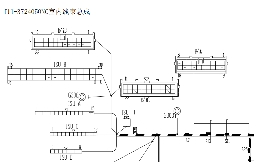 12年瑞虎（T11）的线路图