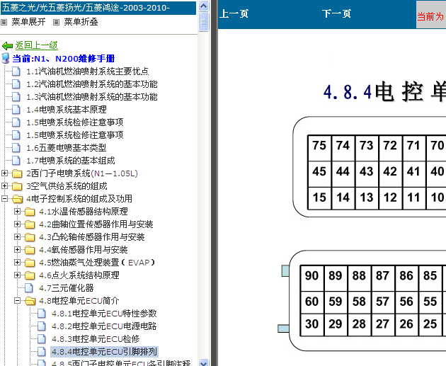 五菱之光 45+45针脚图