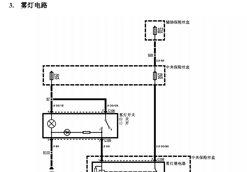 07年全顺欧三柴油共轨的线路图