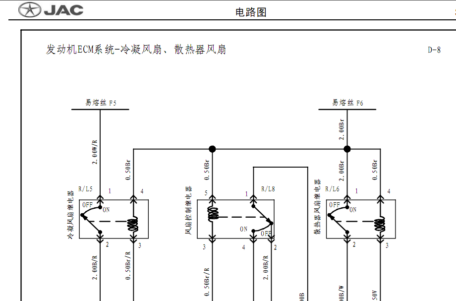 07年宾悦的线路图