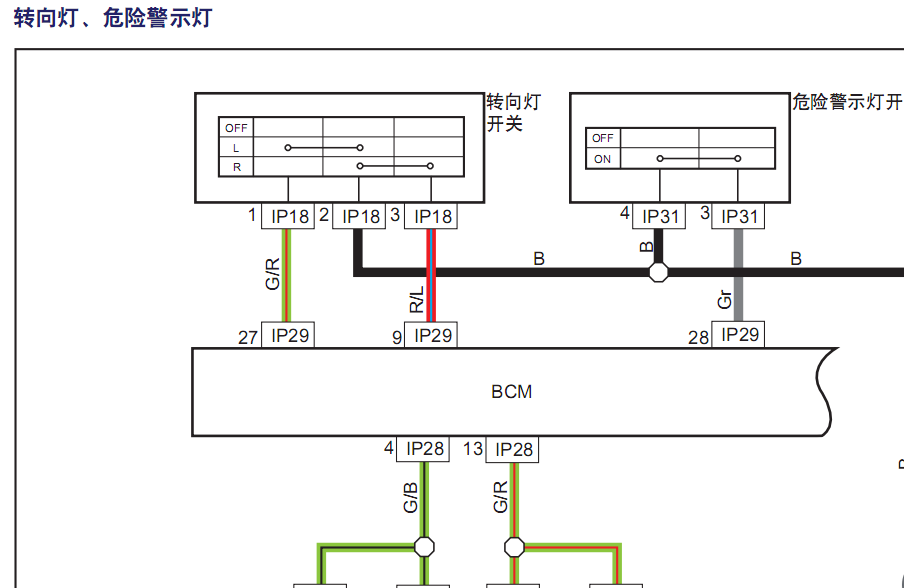09年帝豪的线路图