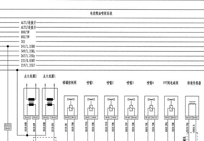 德尔福MT80发动机电路图