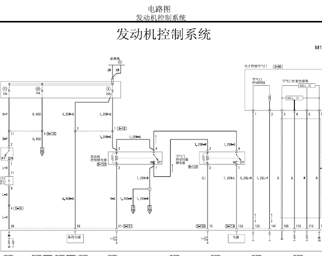 07年格兰迪发动机电路