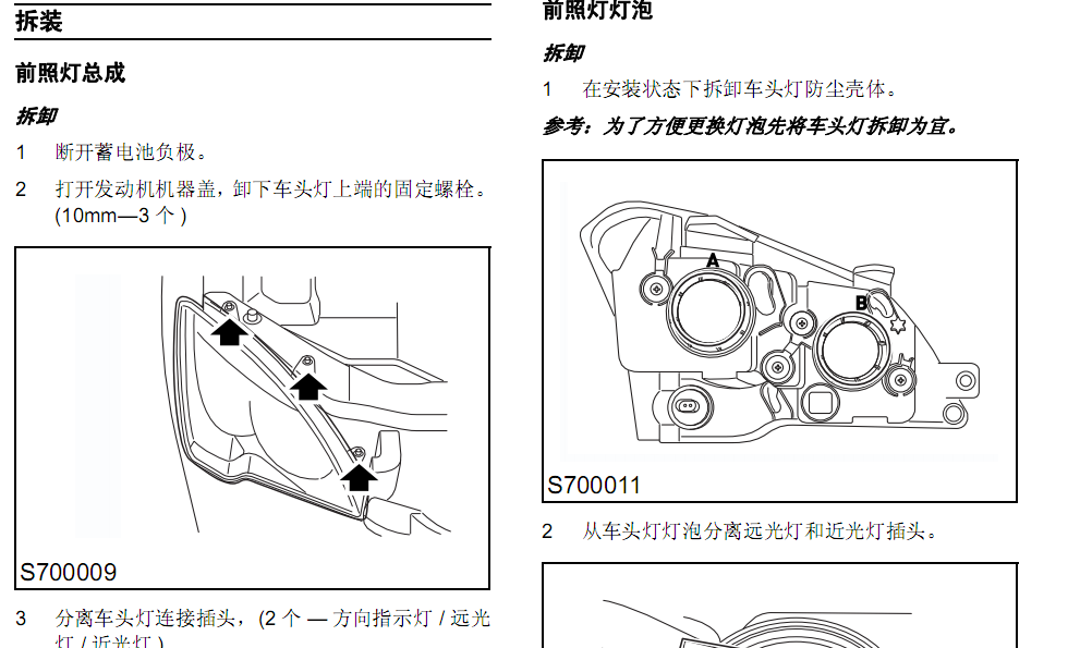 11年荣威W5的维修资料