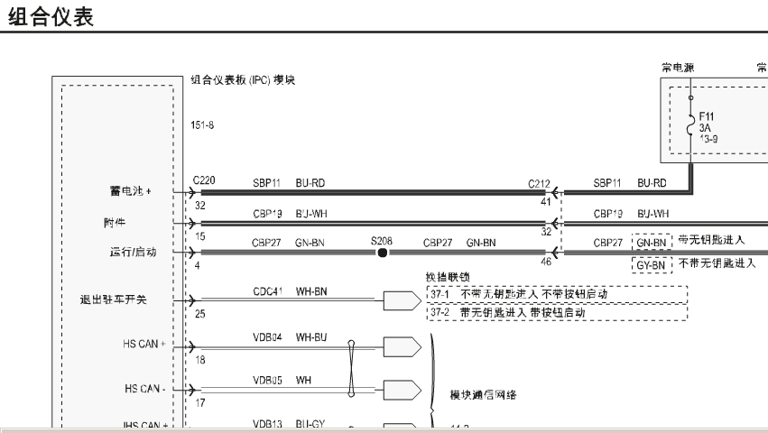 13年翼博的线路图