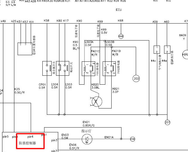 09年日产 ZD25TCR电路图