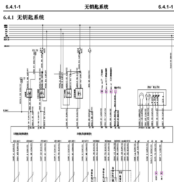 13年睿骋钥匙线路图