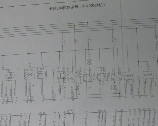 长城哈弗 4D20发动机电路