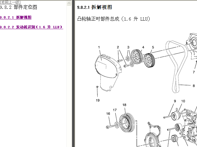 11年别克君威 LLU发动机拆解图