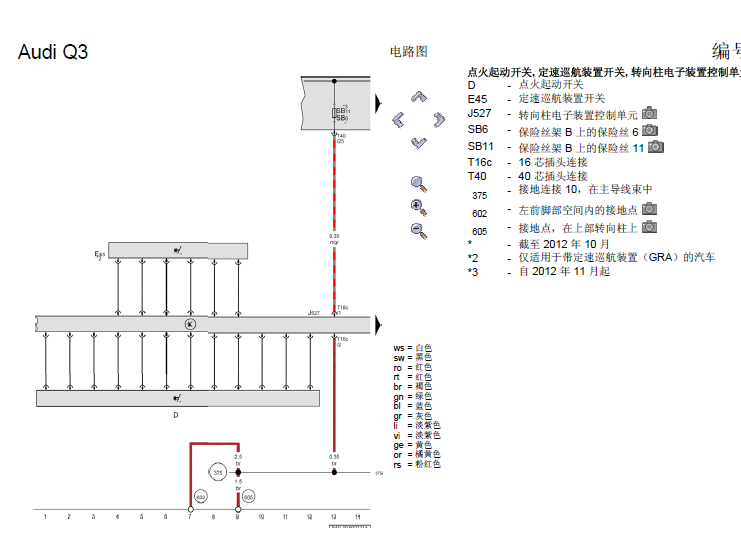 Q3发动机电路图