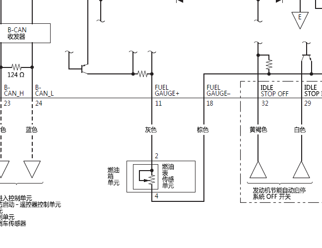 15年本田飞度 仪表电路