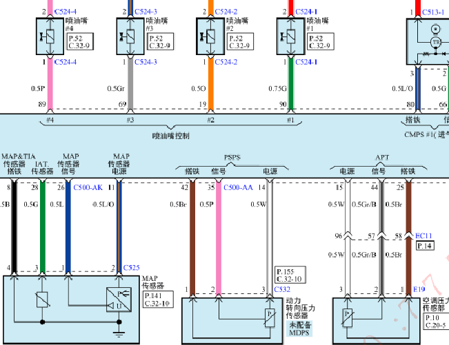 G4NA发动机控制电路