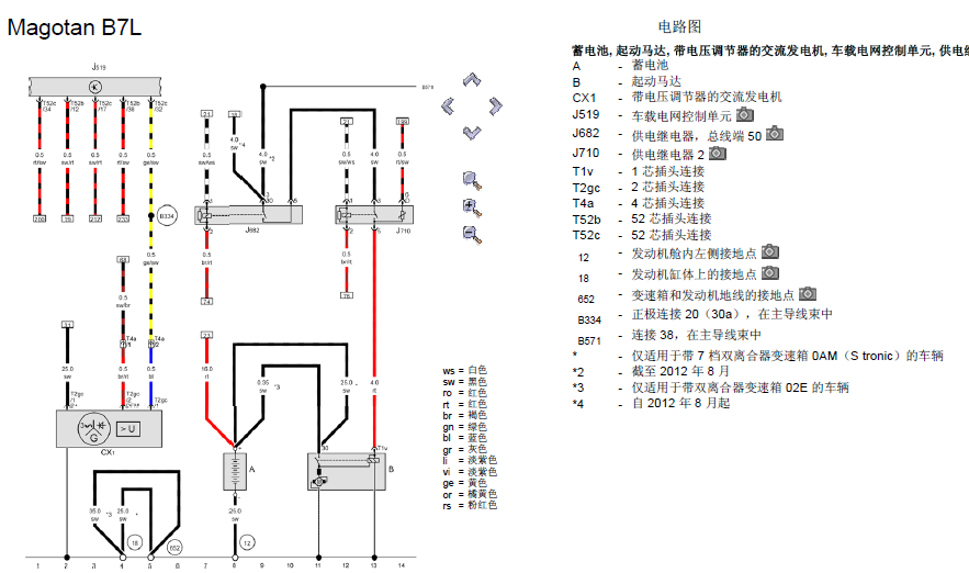 15年迈腾发动机电路图