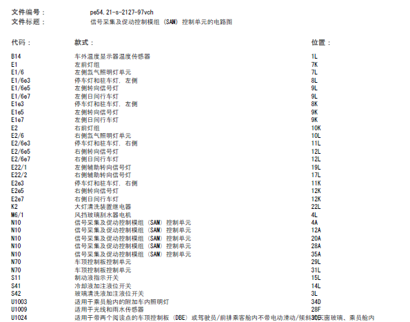 唯雅诺SAM电路图