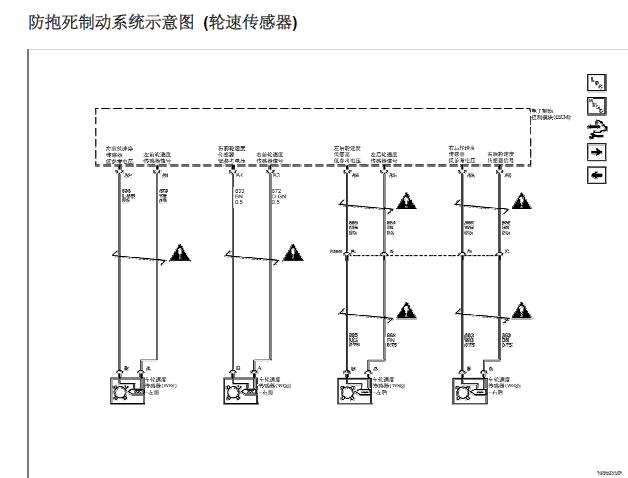 07年SLS  ABS电路图