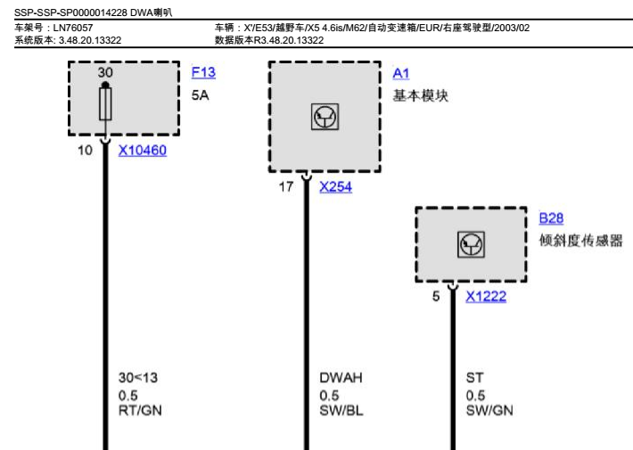 X5喇叭位置图
