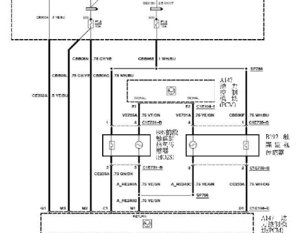 07年S-MAX发动机电路图