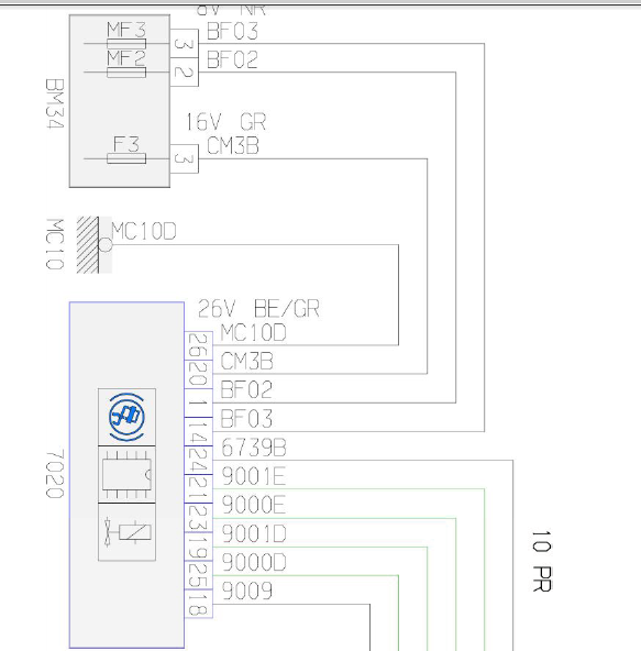 206  ABS电路图