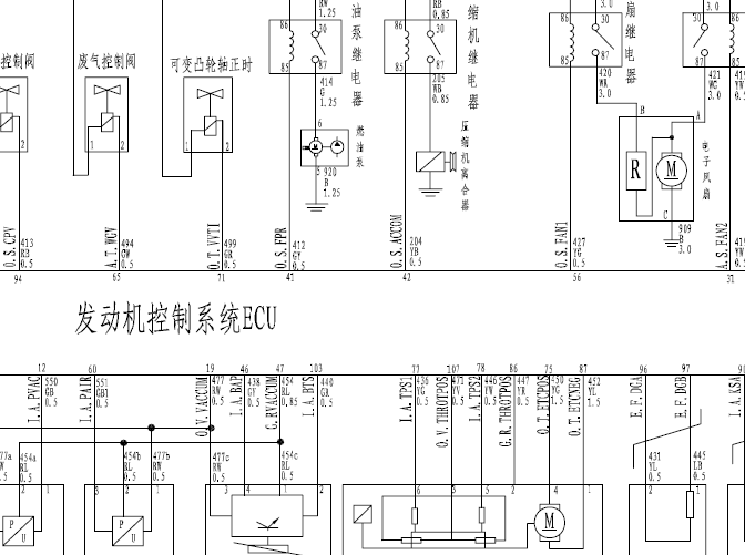 长城H2全车电路图