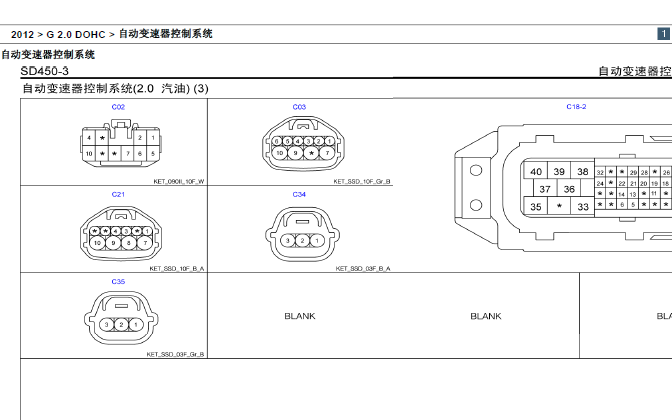 12年智跑变速箱端子图