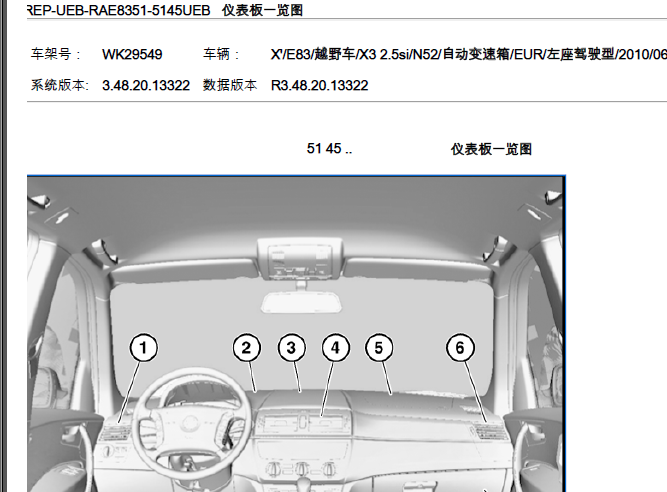 X3仪表拆装