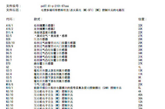 06年S300L发动机电路图