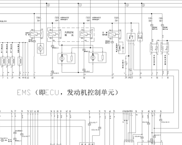 奇瑞SQR481F发动机电路图