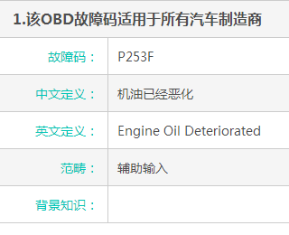 P253F故障码说明