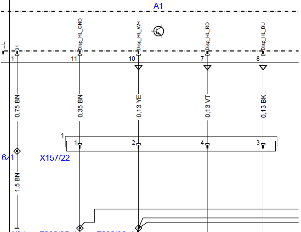 14年S320仪表线路图