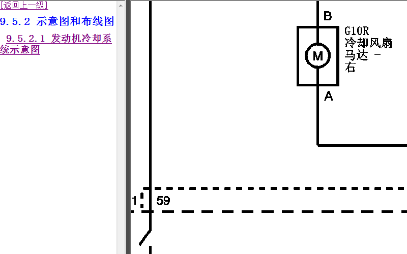 13年别克君越 冷却系统电路