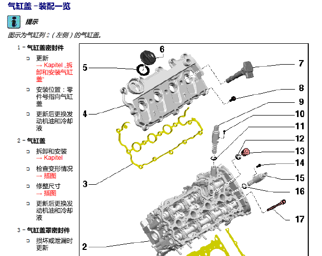 07年奥迪A8 4.2发动机维修资料