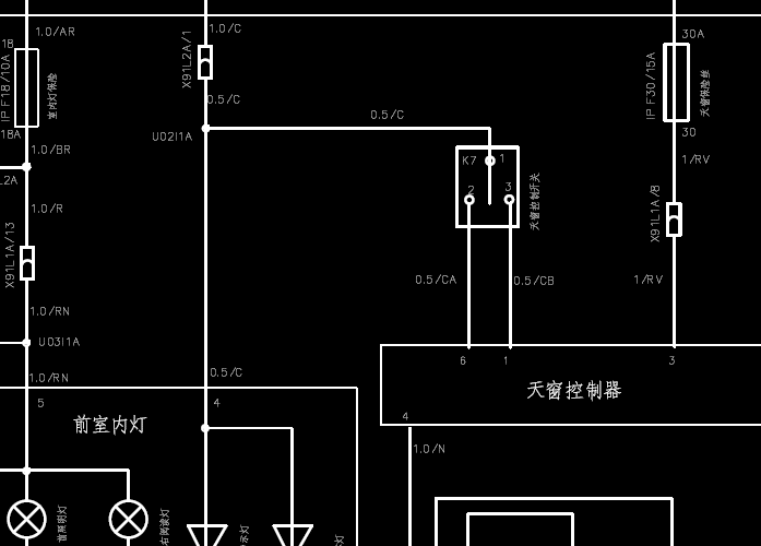 中华M2 电路图