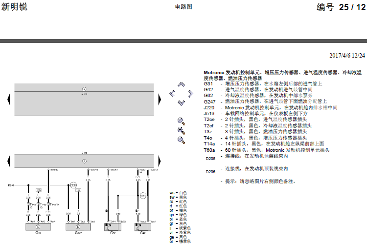 08年斯柯达明锐 BYJ发动机电路