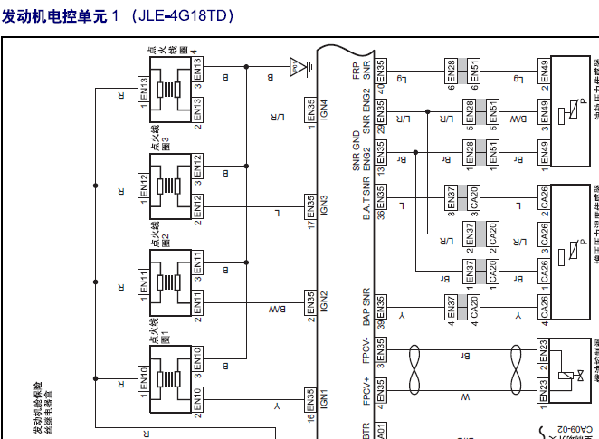16年博越发动机线路图