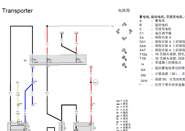 12年迈特威CJK起动机线路图