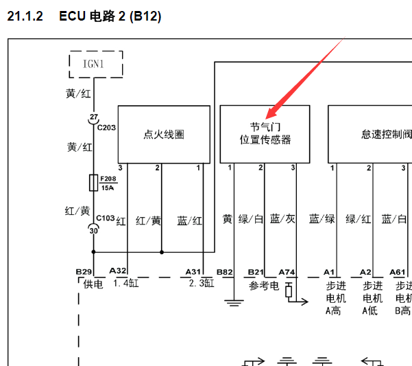 14年五菱宏光1.2发动机电路