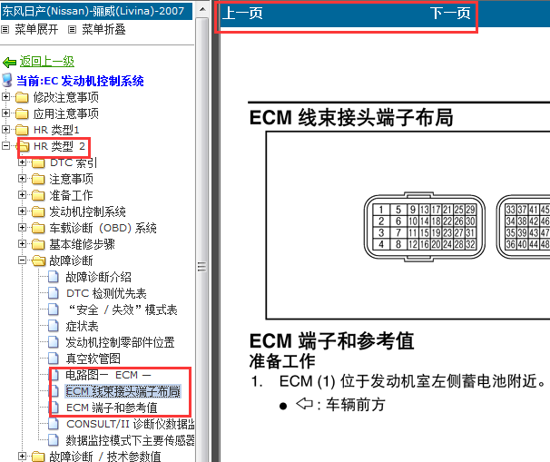 07年骊威电脑针脚图