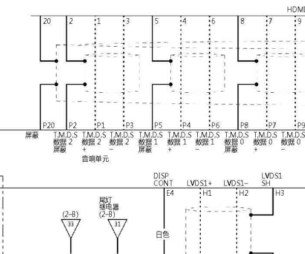 16年本田思域 音响电路
