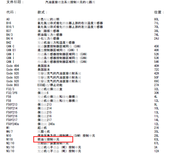 12年奔驰ML350发动机电路图