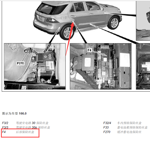 后部保险盒位置