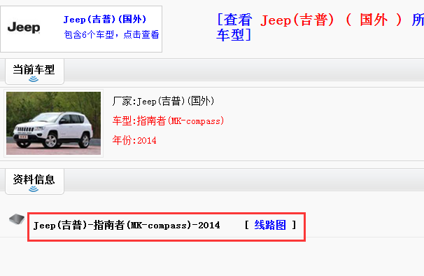 14年指南者全车线路图